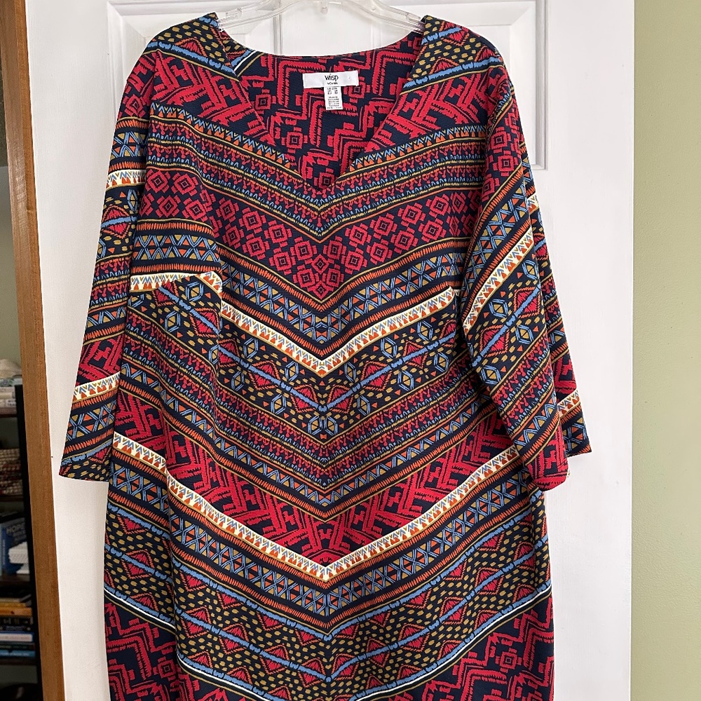Wisp Woman Printed Dress - Size 22W